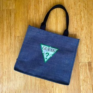 GUESS Denim Eco Tote